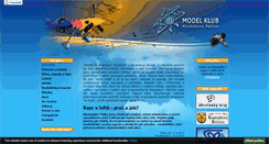 Desktop Screenshot of modelklub.eu
